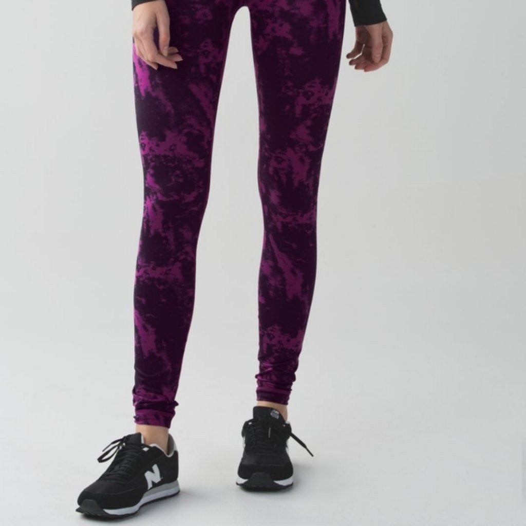 Lululemon Wunder Under Tie-Dye Leggings